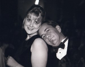 Scott with first wife, Theresa.